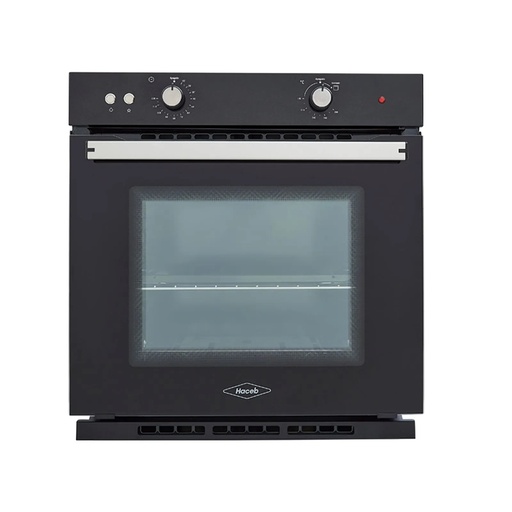 [HORNO X TOFU 60NE GP] HORNO EMPOTRABLE A GAS 120V GRILL TIMER MECANICO NEGRO/-HACEB